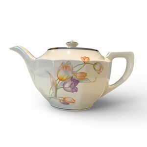 Vintage Hall “Tulip” Perk Coffee Pot w/ Lid | 6 Cup | Mid-Century USA